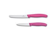 Victorinox 4 1 2 Inch Utility 4 Inch Paring Knife Prep Set Pink