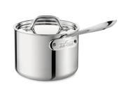 All Clad Stainless Steel 1.5 Qt. Saucepan