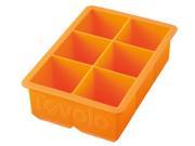 Tovolo King Cube Ice Tray Orange