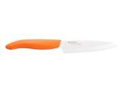 Kyocera Revolution Ceramic 4 1 2 Inch Utility Knife Orange