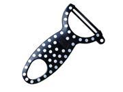 EAN 7610154027865 product image for Kuhn Rikon Polka Dot Peeler Black | upcitemdb.com