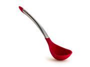 Cuisipro Silicone Stainless Steel Ladle Red