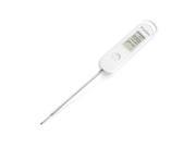 Polder Stable Read Digital Instant Read Thermometer White