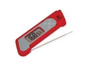 CDN ProAccurate Folding Thermocouple Digital Thermometer Red