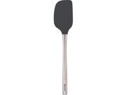 Tovolo Flex Core Stainless Steel Handled Silicone Spatula Charcoal