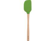 Tovolo Flex Core Wood Handled Silicone Spatula Spring Green