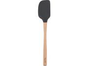 Tovolo Flex Core Wood Handled Silicone Spatula Charcoal