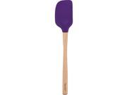 Tovolo Flex Core Wood Handled Silicone Spatula Royal Purple