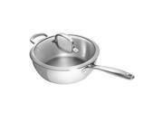 OXO Good Grips Stainless Steel Pro 3.5 Qt. Covered Saucepan With Helper Handle