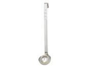 HIC 18 8 Stainless Steel Single Piece Kitchen and Sauce Ladle 2 Ounce