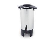 New 10 50 CUP*ELECTRIC Large Coffee Tea Maker Brewer Urn STAINLESS STEEL.