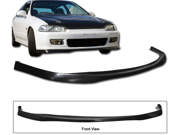 92 95 Honda Civic 2 3dr Eg Sir Si R Urethane Front Bumper Lip Spoiler Bodykit