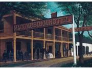 Macombs Dam Hotel Poster Print by M. A. Sullivan active 1868 18 x 24
