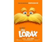 Dr. Seuss The Lorax Movie Poster 11 x 17