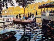 La Grenouillere The Frog Pond 1869 Poster Print by Claude Monet (18 x 24) La Grenouillere The Frog Pond 1869 Poster Print by Claude Monet (18 x 24)