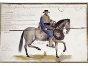 New Spain Cavalry Uniform Cavalry Uniform Of New Spain Illustration By An Anonymous Artist 17Th Century Poster Print by (18 x 24) New Spain Cavalry Uniform Cavalry Uniform Of New Spain Illustration By An Anonymous Artist 17Th Century Poster Print by (18 x 24)