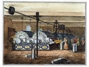 Textile Mill C1840 Nthe Carding Room In A New England Cotton Textile Mill Lithograph C1840 Poster Print by (18 x 24) Textile Mill C1840 Nthe Carding Room In A New England Cotton Textile Mill Lithograph C1840 Poster Print by (18 x 24)