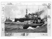 French Naval Ships 1902 Na French Battleship Cruiser And Submarine Illustration English 1902 Poster Print by (18 x 24) French Naval Ships 1902 Na French Battleship Cruiser And Submarine Illustration English 1902 Poster Print by (18 x 24)