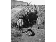 Paiute Dwelling C1873 Ntapeats A Paiute Native American Man Who Served As An Informant For Geologist John Wesley Powell Standing In Front Of His Brush Dwelling Paiute Dwelling C1873 Ntapeats A Paiute Native American Man Who Served As An Informant For Geologist John Wesley Powell Standing In Front Of His Brush Dwelling