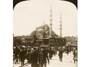 Turkey Istanbul 1901 Nmosque Of Yeni Valideh Stereograph 1901 Poster Print by (18 x 24) Turkey Istanbul 1901 Nmosque Of Yeni Valideh Stereograph 1901 Poster Print by (18 x 24)