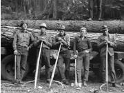 Lumberjacks 1939 Nfive Lumberjacks Of The Ola Self-Help Sawmill Cooperative Gem County Idaho Photograph By Dorothea Lange October 1939 Poster Print by (18 x 24 Lumberjacks 1939 Nfive Lumberjacks Of The Ola Self-Help Sawmill Cooperative Gem County Idaho Photograph By Dorothea Lange October 1939 Poster Print by (18 x 24