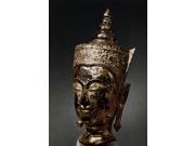 Thai Buddha Nbuddha With Princely Headdress Gilded Bronze Thai 15Th-16Th Century Poster Print by (18 x 24) Thai Buddha Nbuddha With Princely Headdress Gilded Bronze Thai 15Th-16Th Century Poster Print by (18 x 24)