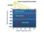 Ocean Temperature by Depth Poster Print by Spencer SuttonScience Source (24 x 18) Ocean Temperature by Depth Poster Print by Spencer SuttonScience Source (24 x 18)