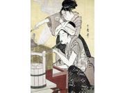 Japan Kitchen C1775 Nwoman Blowing On A Kitchen Fire Woodblock Print Late 18Th Century By Kitagawa Utamaro Poster Print by (18 x 24) Japan Kitchen C1775 Nwoman Blowing On A Kitchen Fire Woodblock Print Late 18Th Century By Kitagawa Utamaro Poster Print by (18 x 24)