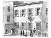 New York Dispensary 1868 Nbond Street Homeopathic Dispensary Bond Street New York Wood Engraving 1868 Poster Print by (18 x 24) New York Dispensary 1868 Nbond Street Homeopathic Dispensary Bond Street New York Wood Engraving 1868 Poster Print by (18 x 24)
