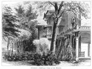 Hartford Armsear Mansion NArmsmear The Samuel Colt Mansion At Hartford Connecticut Wood Engraving C1876 Poster Print by (18 x 24) Hartford Armsear Mansion NArmsmear The Samuel Colt Mansion At Hartford Connecticut Wood Engraving C1876 Poster Print by (18 x 24)