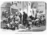 Paris Commune 1871 Nconstructing A Barricade Wood Engraving From A Contemporary French Newspaper Poster Print by (18 x 24) Paris Commune 1871 Nconstructing A Barricade Wood Engraving From A Contemporary French Newspaper Poster Print by (18 x 24)