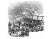 Hornberg Viaduct Nthe Railway Viaduct At Hornberg Germany In The Black Forest Line Engraving C1875 Poster Print by (18 x 24) Hornberg Viaduct Nthe Railway Viaduct At Hornberg Germany In The Black Forest Line Engraving C1875 Poster Print by (18 x 24)