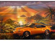 Porsche Beach Poster Print by Adrian Chesterman (17 x 8) Porsche Beach Poster Print by Adrian Chesterman (17 x 8)