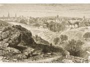 Overall View Of Salem Massachusetts In 1870S. From American Pictures Drawn With Pen And Pencil By Rev Samuel Manning Cir Overall View Of Salem Massachusetts In 1870S. From American Pictures Drawn With Pen And Pencil By Rev Samuel Manning Cir