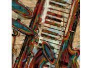 Jazz Montage Poster Print by Maria Donovan (12 x 12) Jazz Montage Poster Print by Maria Donovan (12 x 12)