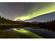 Aurora borealis over Hidden Lake, Yukon, Canada Poster Print (17 x 11) Aurora borealis over Hidden Lake, Yukon, Canada Poster Print (17 x 11)