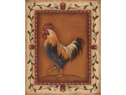 Black Rooster Poster Print by Kim Lewis (24 x 30) Black Rooster Poster Print by Kim Lewis (24 x 30)
