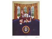 Oval Office Poster Print by Annie Lee (13 x 17) Oval Office Poster Print by Annie Lee (13 x 17)