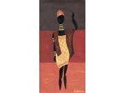 Afric figura II Poster Print by Sabira Manek (10 x 20) Afric figura II Poster Print by Sabira Manek (10 x 20)