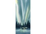 Northern Lights Cabin 1 Poster Print by Stephanie Mirocha (16 x 36) Northern Lights Cabin 1 Poster Print by Stephanie Mirocha (16 x 36)