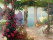 The Terrace Capri Poster Print by Karl Maria Schuster (22 x 28) The Terrace Capri Poster Print by Karl Maria Schuster (22 x 28)