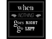 When Nothing Goes Right Poster Print by GraphINC (24 x 24) When Nothing Goes Right Poster Print by GraphINC (24 x 24)