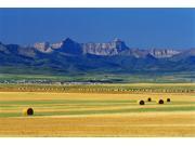 Farmland With Mountain In Background Pincher Creek Alberta Poster Print (18 x 12) Farmland With Mountain In Background Pincher Creek Alberta Poster Print (18 x 12)