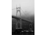 St. Johns Bridge I Poster Print by Erin Berzel (20 x 28) St. Johns Bridge I Poster Print by Erin Berzel (20 x 28)