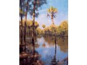 Palms on Water II Poster Print by Larry Moore (18 x 24) Palms on Water II Poster Print by Larry Moore (18 x 24)