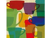 Kitchen Cups Poster Print by Katrina Craven (12 x 12) Kitchen Cups Poster Print by Katrina Craven (12 x 12)