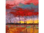 Tramonto sul bosco I Poster Print by Lucas (12 x 12) Tramonto sul bosco I Poster Print by Lucas (12 x 12)