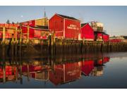 The fishing plant reflected in the Columbia River at the port of Ilwaco Ilwaco Washington United States of America Poster Print by Robert L Potts Design Pics ( The fishing plant reflected in the Columbia River at the port of Ilwaco Ilwaco Washington United States of America Poster Print by Robert L Potts Design Pics (