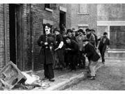 Charlie Chaplin Walking on Street with Men Following Him Photo Print (10 x 8) Charlie Chaplin Walking on Street with Men Following Him Photo Print (10 x 8)