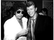 David Bowie with Bob Dylan Photo Print (10 x 8) David Bowie with Bob Dylan Photo Print (10 x 8)
